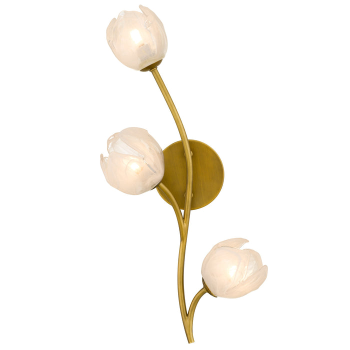 Myhouse Lighting Quoizel - WALK8808PVB - Three Light Wall Sconce - Walker - Vintage Brass