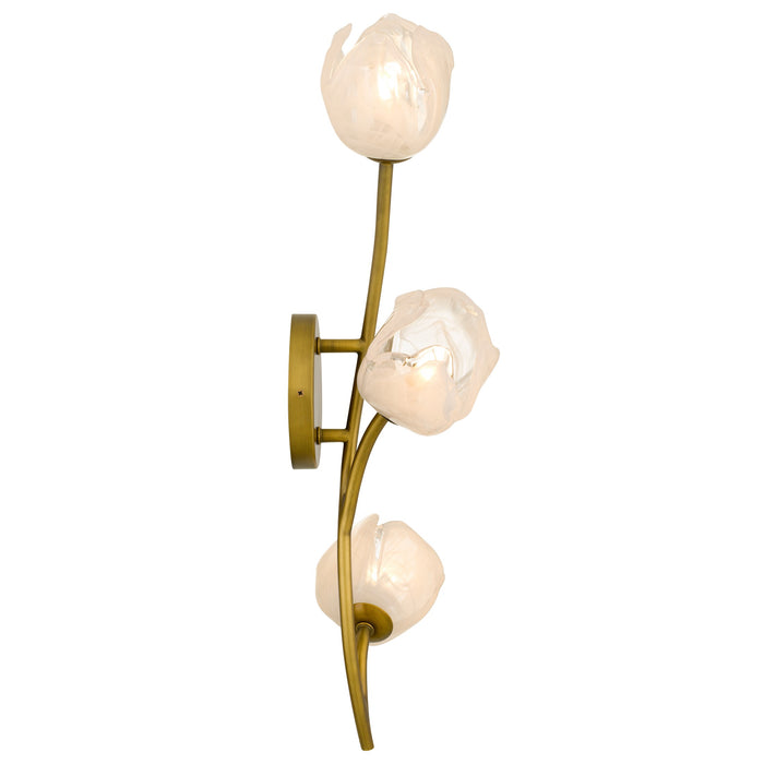 Myhouse Lighting Quoizel - WALK8808PVB - Three Light Wall Sconce - Walker - Vintage Brass