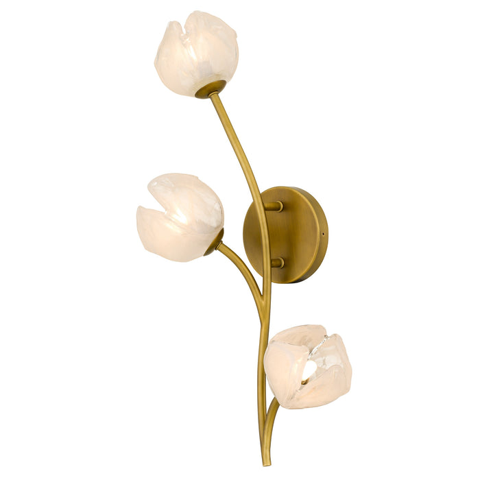 Myhouse Lighting Quoizel - WALK8808PVB - Three Light Wall Sconce - Walker - Vintage Brass