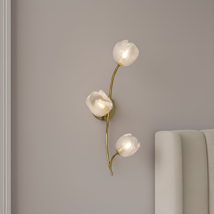 Myhouse Lighting Quoizel - WALK8808PVB - Three Light Wall Sconce - Walker - Vintage Brass