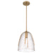 Myhouse Lighting Quoizel - WHIT1510BGD - One Light Mini Pendant - Whitmore - Bronze Gold