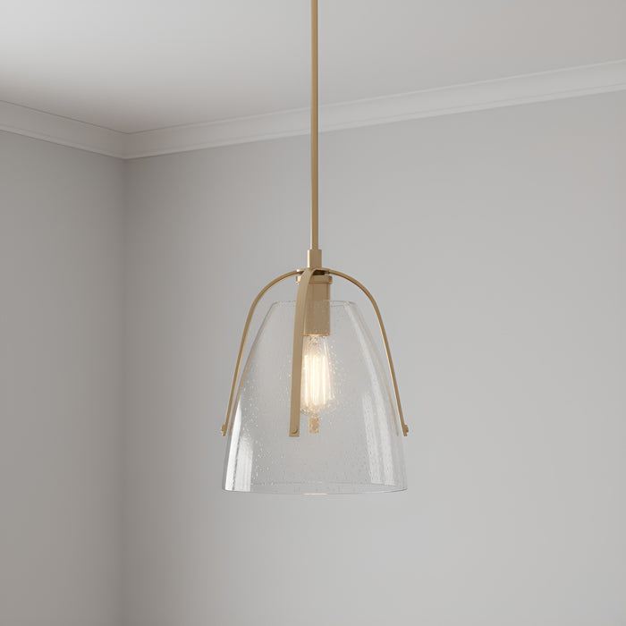 Myhouse Lighting Quoizel - WHIT1510BGD - One Light Mini Pendant - Whitmore - Bronze Gold