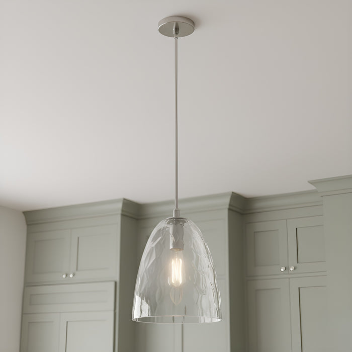 Myhouse Lighting Quoizel - WHIT1510BN - One Light Mini Pendant - Whitmore - Brushed Nickel