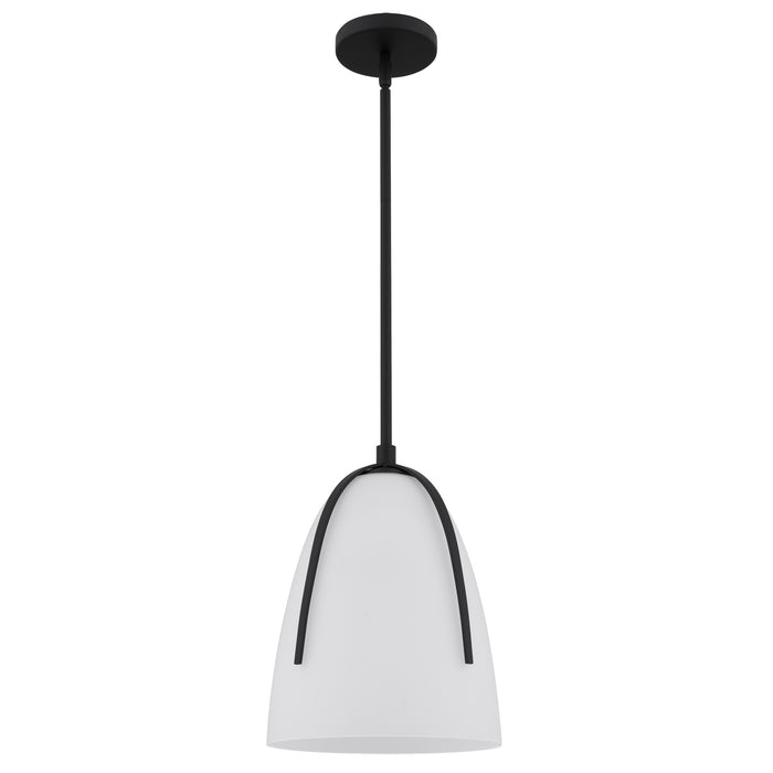 Myhouse Lighting Quoizel - WHIT1510MBK - One Light Mini Pendant - Whitmore - Matte Black