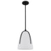 Myhouse Lighting Quoizel - WHIT1510MBK - One Light Mini Pendant - Whitmore - Matte Black