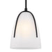 Myhouse Lighting Quoizel - WHIT1510MBK - One Light Mini Pendant - Whitmore - Matte Black