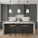 Myhouse Lighting Quoizel - WHIT1510MBK - One Light Mini Pendant - Whitmore - Matte Black