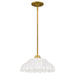 Myhouse Lighting Quoizel - WHP1814BRG - One Light Pendant - Whitecap - Brushed Gold