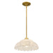 Myhouse Lighting Quoizel - WHP1814BRG - One Light Pendant - Whitecap - Brushed Gold
