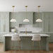 Myhouse Lighting Quoizel - WHP1814BRG - One Light Pendant - Whitecap - Brushed Gold