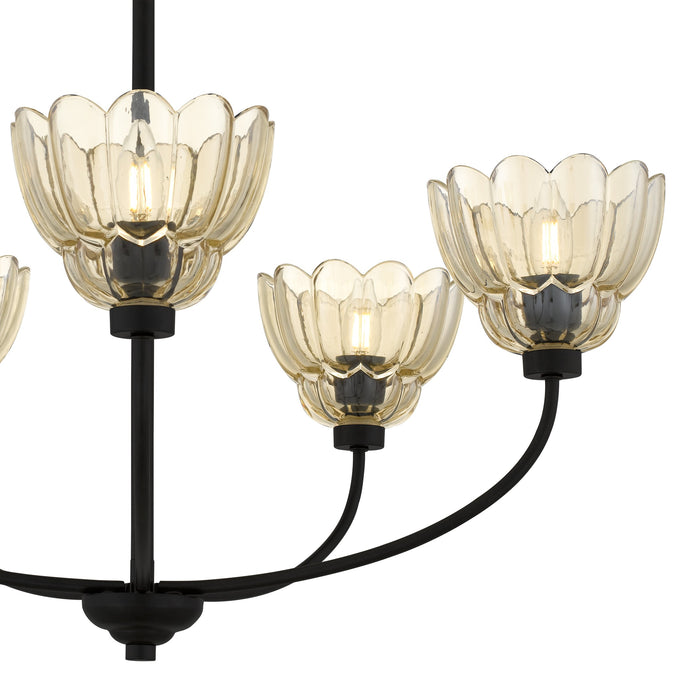 Myhouse Lighting Quoizel - WHP5028MC - Five Light Chandelier - Whitecap - Mottled Cocoa