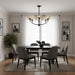 Myhouse Lighting Quoizel - WHP5028MC - Five Light Chandelier - Whitecap - Mottled Cocoa