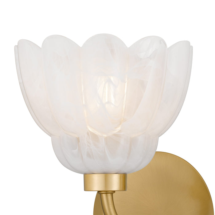 Myhouse Lighting Quoizel - WHP8615BRG - Two Light Vanity - Whitecap - Brushed Gold