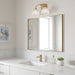 Myhouse Lighting Quoizel - WHP8615BRG - Two Light Vanity - Whitecap - Brushed Gold