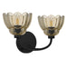 Myhouse Lighting Quoizel - WHP8615MC - Two Light Vanity - Whitecap - Mottled Cocoa