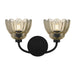 Myhouse Lighting Quoizel - WHP8615MC - Two Light Vanity - Whitecap - Mottled Cocoa