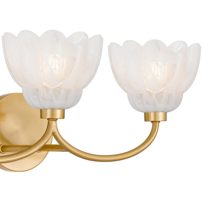 Myhouse Lighting Quoizel - WHP8623BRG - Three Light Vanity - Whitecap - Brushed Gold