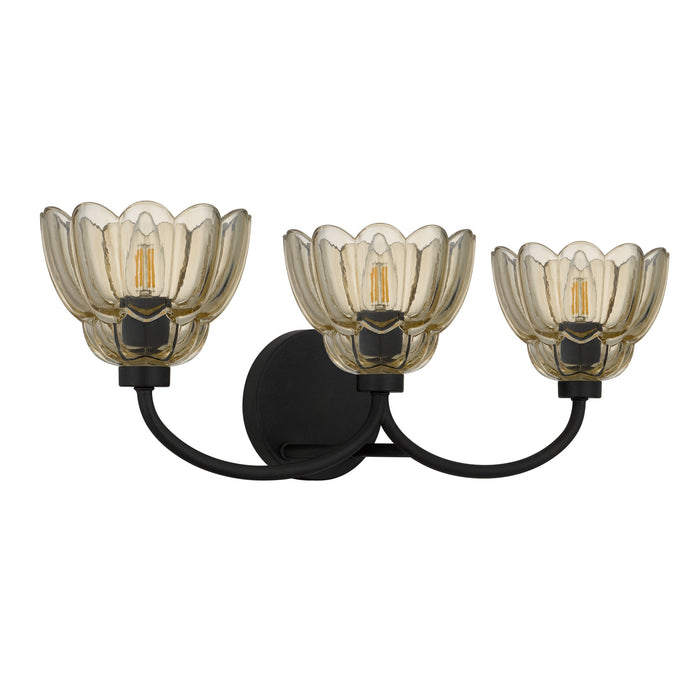 Myhouse Lighting Quoizel - WHP8623MC - Three Light Vanity - Whitecap - Mottled Cocoa