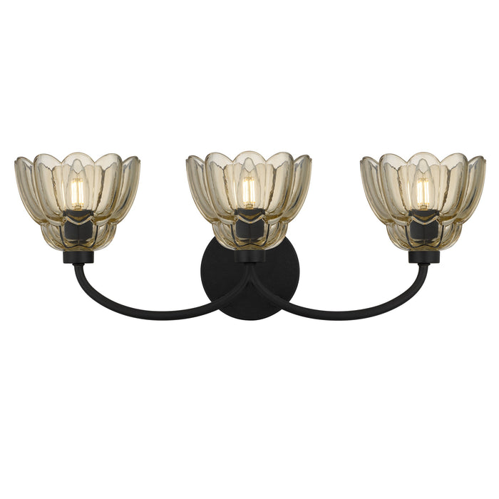 Myhouse Lighting Quoizel - WHP8623MC - Three Light Vanity - Whitecap - Mottled Cocoa
