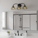 Myhouse Lighting Quoizel - WHP8623MC - Three Light Vanity - Whitecap - Mottled Cocoa