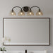 Myhouse Lighting Quoizel - WHP8631MC - Four Light Vanity - Whitecap - Mottled Cocoa