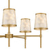 Myhouse Lighting Quoizel - WIND5032BRG - Five Light Chandelier - Windley - Brushed Gold