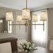 Myhouse Lighting Quoizel - WIND5032BRG - Five Light Chandelier - Windley - Brushed Gold