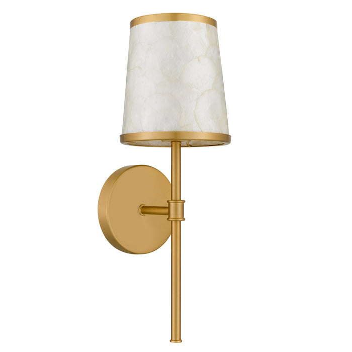 Myhouse Lighting Quoizel - WIND8706BRG - One Light Wall Sconce - Windley - Brushed Gold