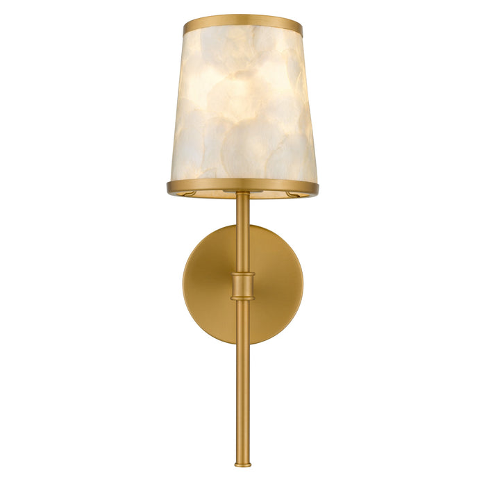 Myhouse Lighting Quoizel - WIND8706BRG - One Light Wall Sconce - Windley - Brushed Gold