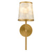 Myhouse Lighting Quoizel - WIND8706BRG - One Light Wall Sconce - Windley - Brushed Gold