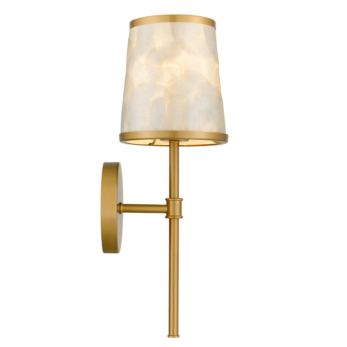 Myhouse Lighting Quoizel - WIND8706BRG - One Light Wall Sconce - Windley - Brushed Gold