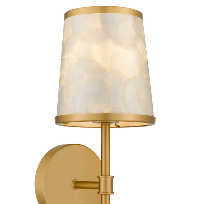 Myhouse Lighting Quoizel - WIND8706BRG - One Light Wall Sconce - Windley - Brushed Gold