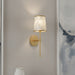 Myhouse Lighting Quoizel - WIND8706BRG - One Light Wall Sconce - Windley - Brushed Gold