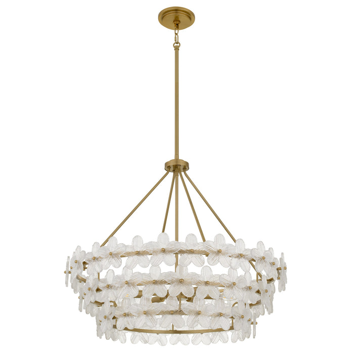 Myhouse Lighting Quoizel - WRIG2830BRG - Six Light Pendant - Wright - Brushed Gold