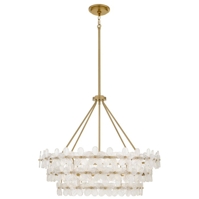 Myhouse Lighting Quoizel - WRIG2830BRG - Six Light Pendant - Wright - Brushed Gold