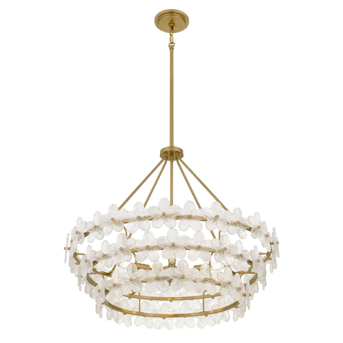 Myhouse Lighting Quoizel - WRIG2830BRG - Six Light Pendant - Wright - Brushed Gold