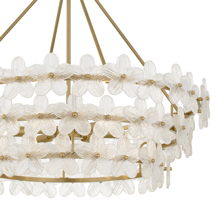 Myhouse Lighting Quoizel - WRIG2830BRG - Six Light Pendant - Wright - Brushed Gold