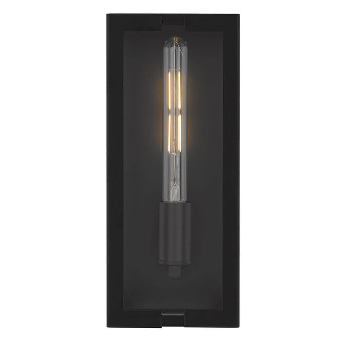 Myhouse Lighting Quoizel - YOUN8406MBK - One Light Outdoor Wall Lantern - Young - Matte Black