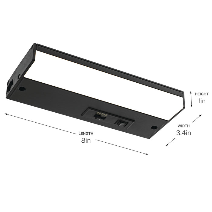 Myhouse Lighting Progress Lighting - P700029-031-CS - LED Under Cabinet - Arza - Black