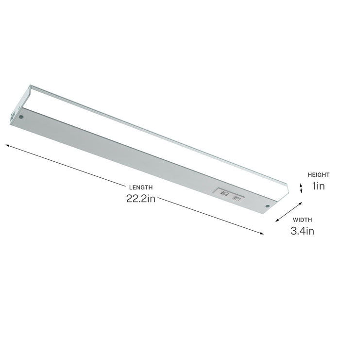 Myhouse Lighting Progress Lighting - P700031-030-CS - LED Under Cabinet - Arza - White