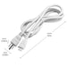 Myhouse Lighting Progress Lighting - P860067-030 - Plug Cord - Arza - White