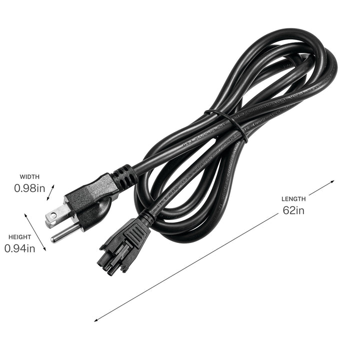 Myhouse Lighting Progress Lighting - P860067-031 - Plug Cord - Arza - Black