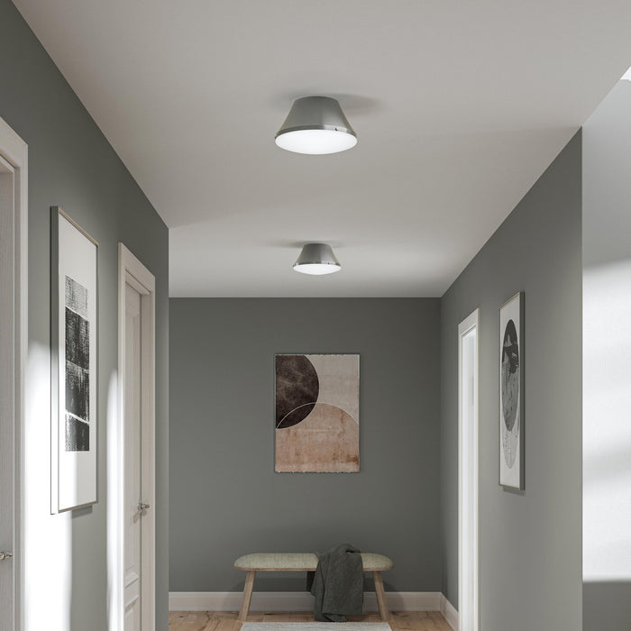 Myhouse Lighting Progress Lighting - P350305-009 - Two Light Flush Mount - Avra - Brushed Nickel