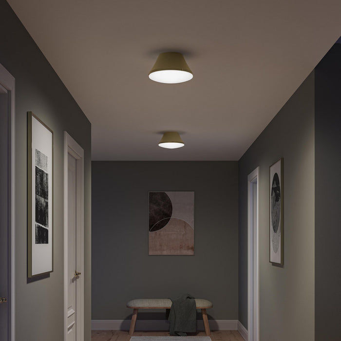 Myhouse Lighting Progress Lighting - P350305-191 - Two Light Flush Mount - Avra - Brushed Gold