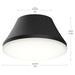 Myhouse Lighting Progress Lighting - P350305-31M - Two Light Flush Mount - Avra - Matte Black