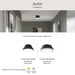 Myhouse Lighting Progress Lighting - P350305-31M - Two Light Flush Mount - Avra - Matte Black