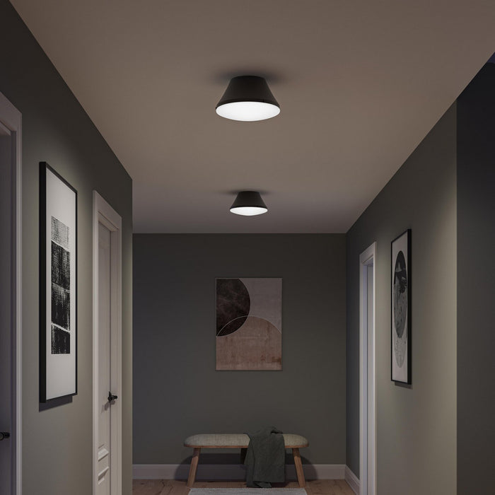 Myhouse Lighting Progress Lighting - P350305-31M - Two Light Flush Mount - Avra - Matte Black