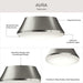 Myhouse Lighting Progress Lighting - P350306-009 - Three Light Flush Mount - Avra - Brushed Nickel