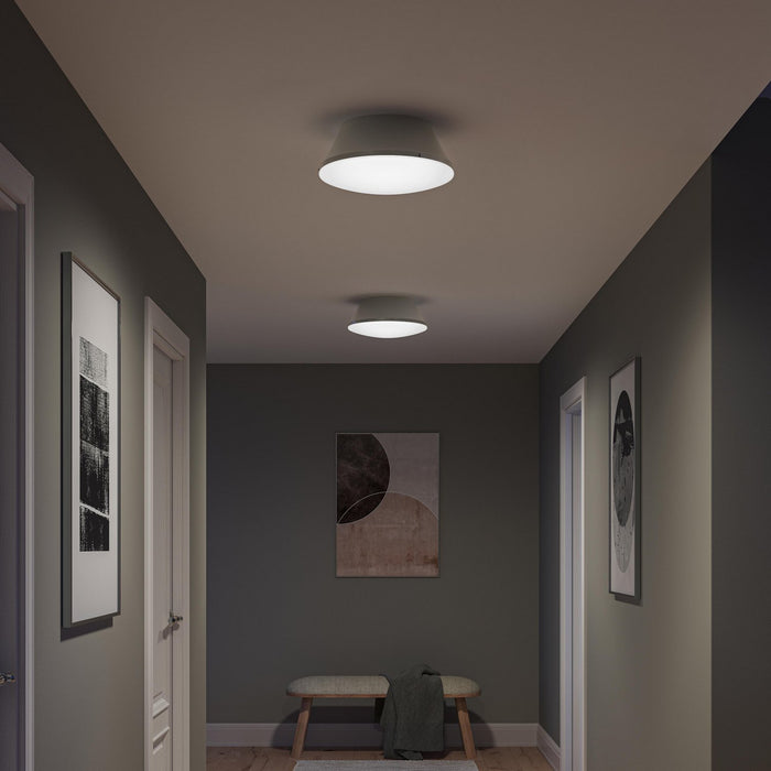 Myhouse Lighting Progress Lighting - P350306-009 - Three Light Flush Mount - Avra - Brushed Nickel