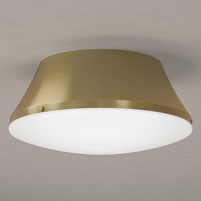 Myhouse Lighting Progress Lighting - P350306-191 - Three Light Flush Mount - Avra - Brushed Gold